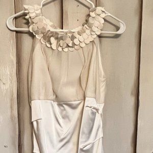 Suzi Chin for Maggy Boutique - Satin and Silk Dress - Size 8